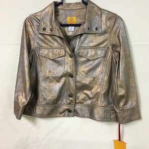 Ruby Red Tribal Revival Jacket Size 4P